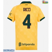 AC Milan Samuele Ricci #4 Tredjedrakt Dame 2025-26 Kortermet